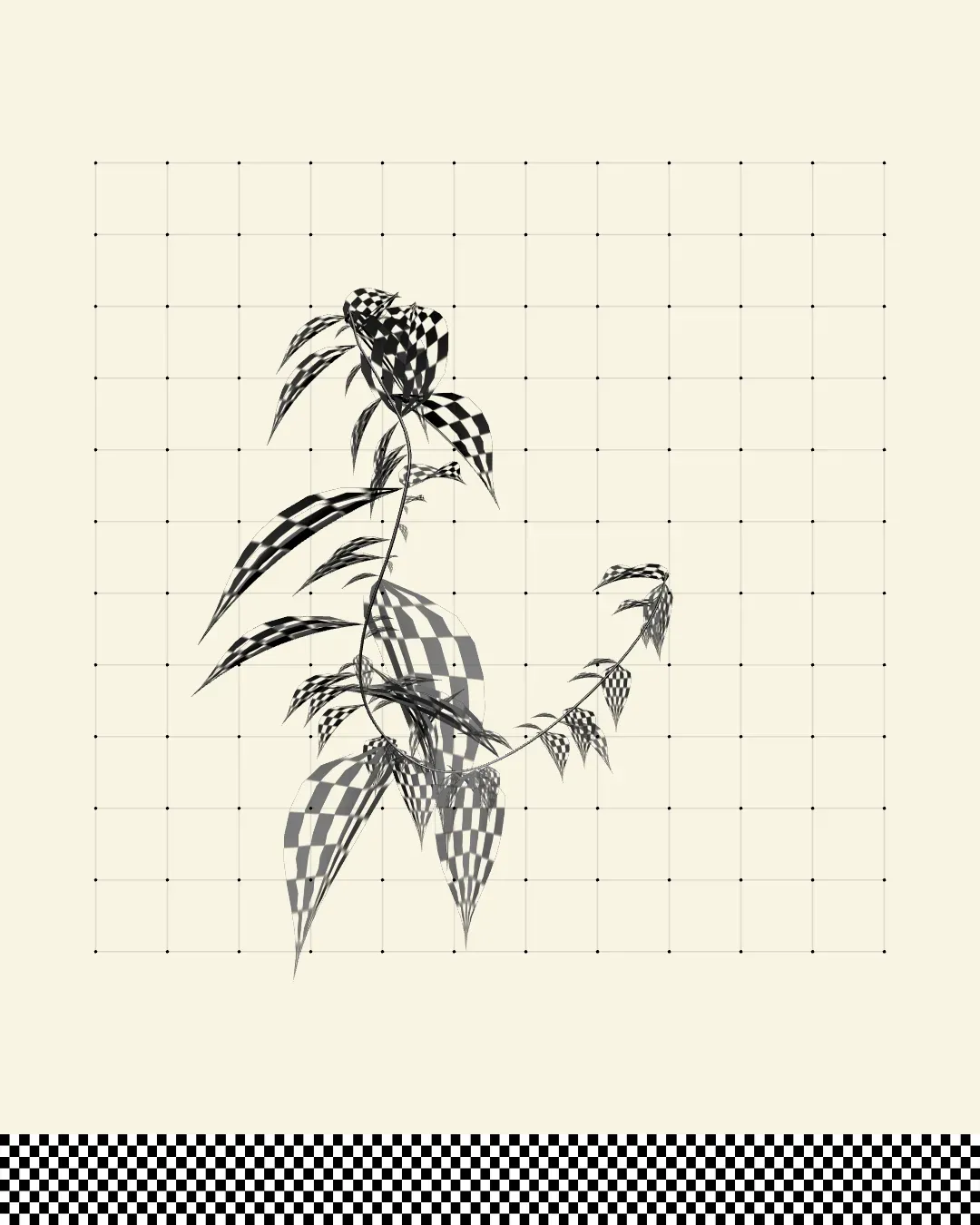 Generative Flowers detail