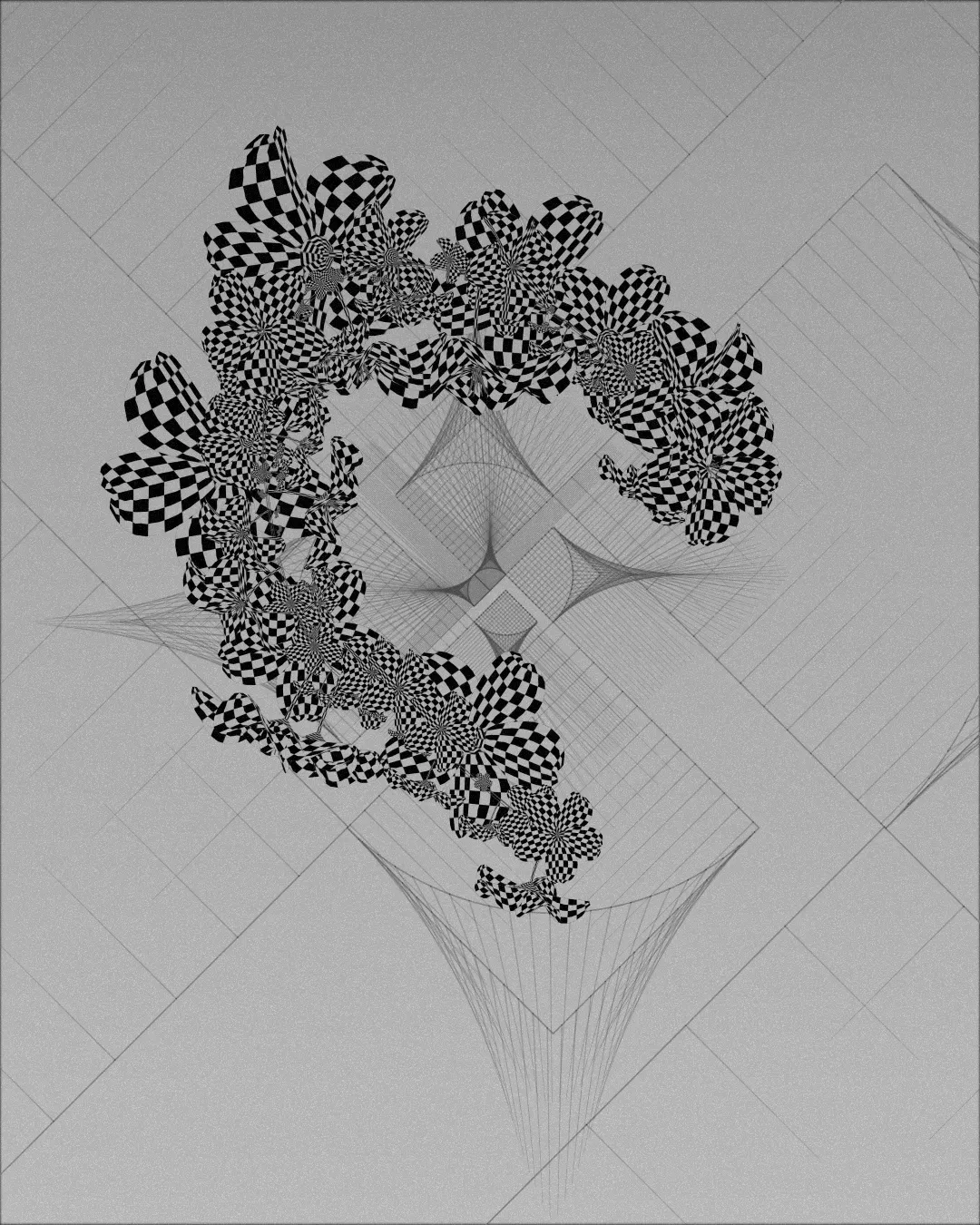 Generative Flowers detail