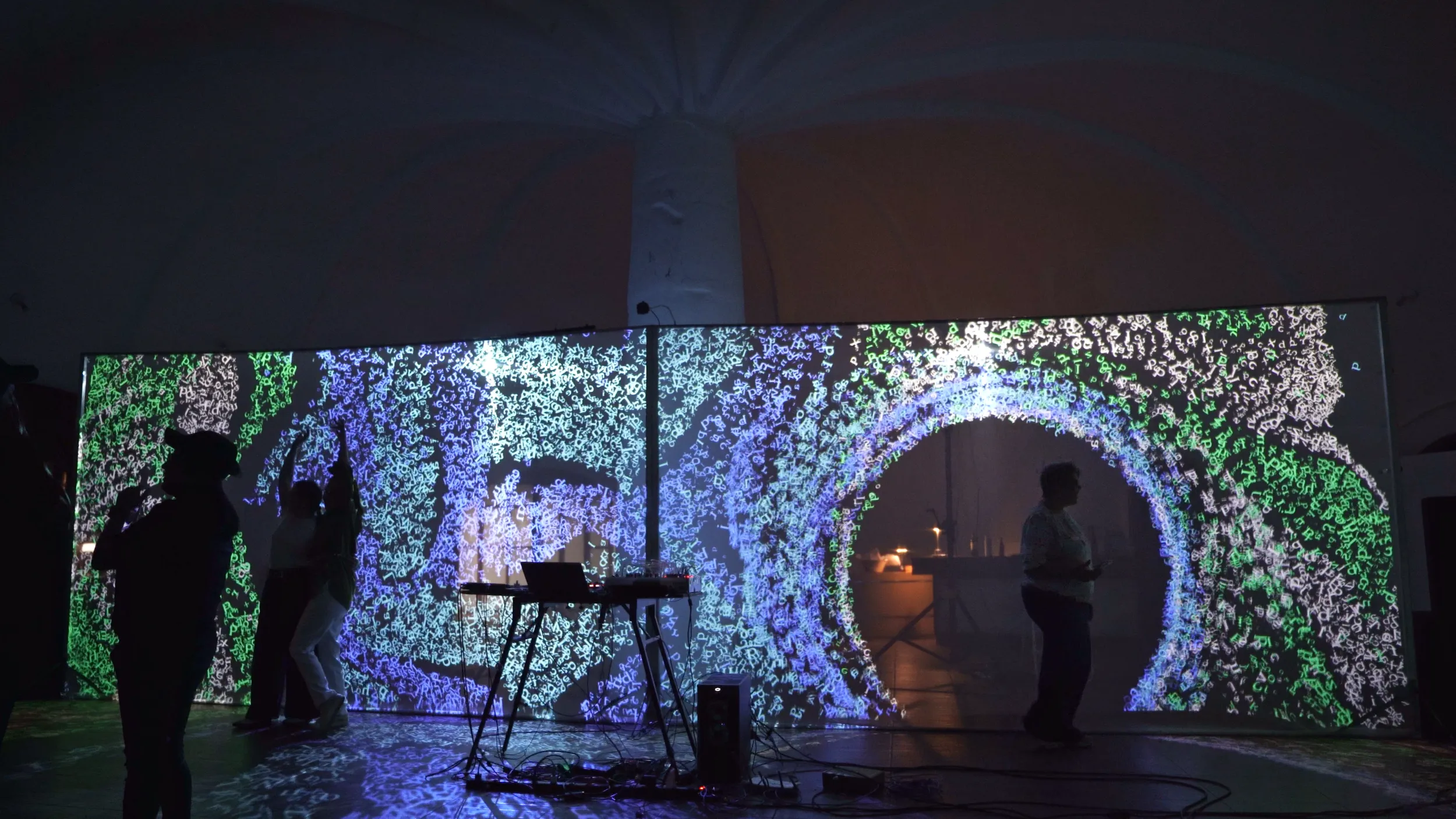 Mettapana: Audiovisual Immersion and Bodies in Dialogue