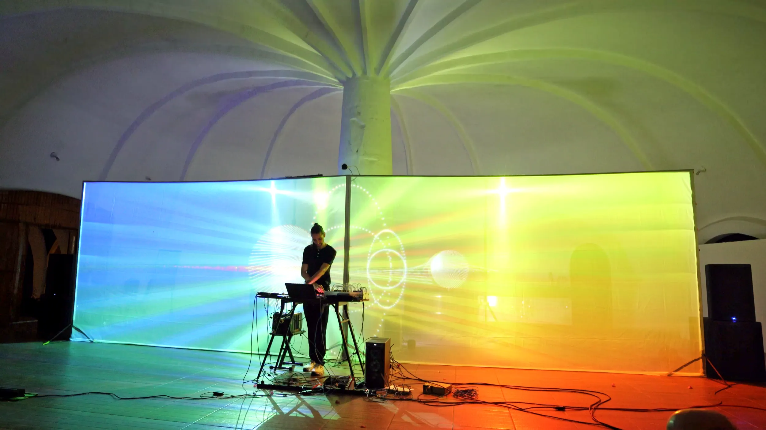 Mettapana: Audiovisual Immersion and Bodies in Dialogue
